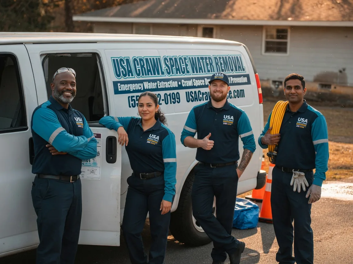 Crawl Space Water Removal company in Waterproof, LA